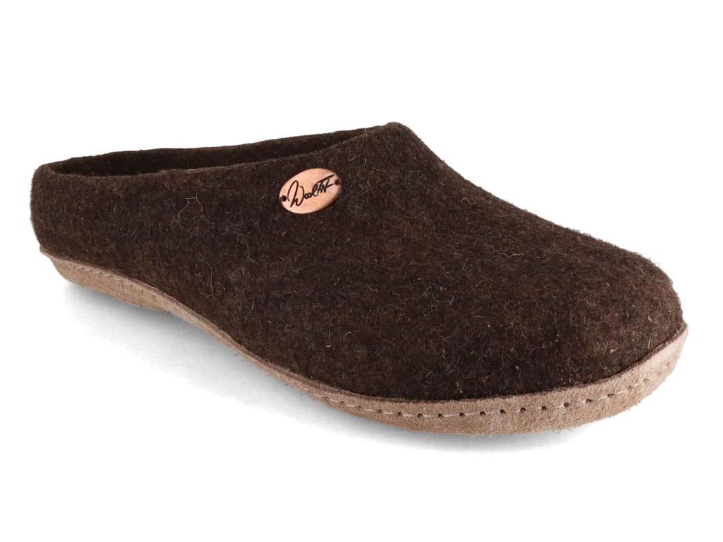 WoolFit� Pantoffel Classic, natur braun