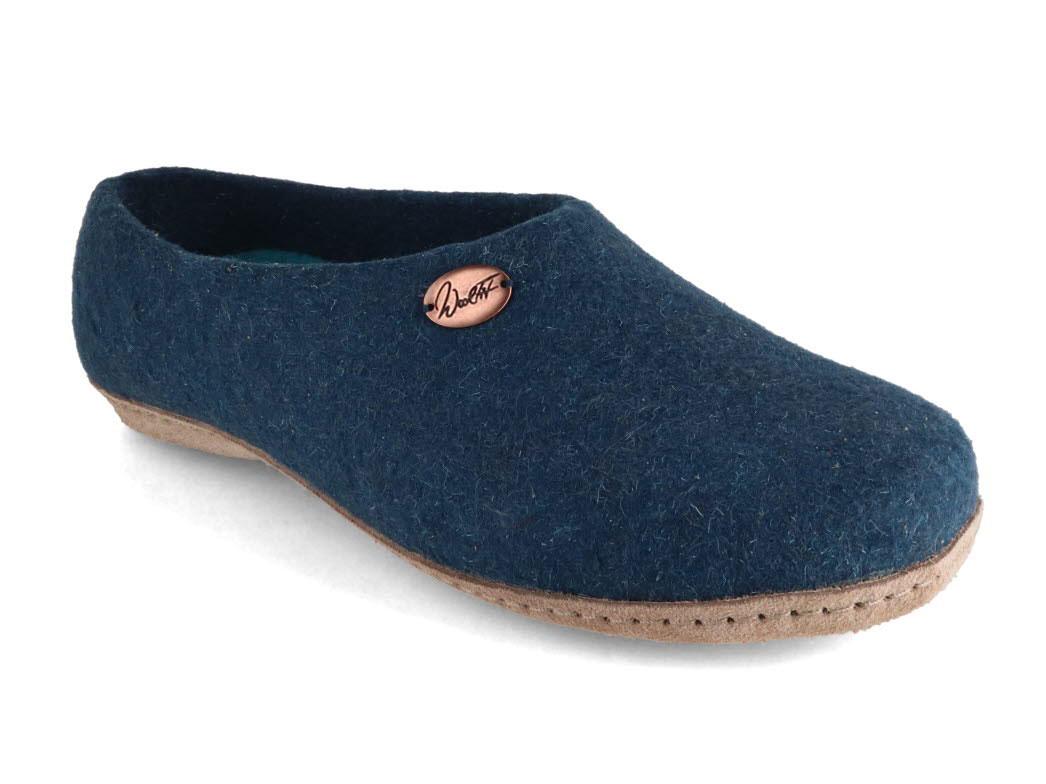 WoolFit� Slipper Classic, blau