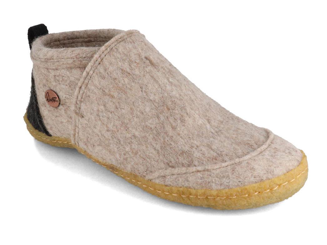 WoolFit� Taiga mit Naturgummisohle, beige