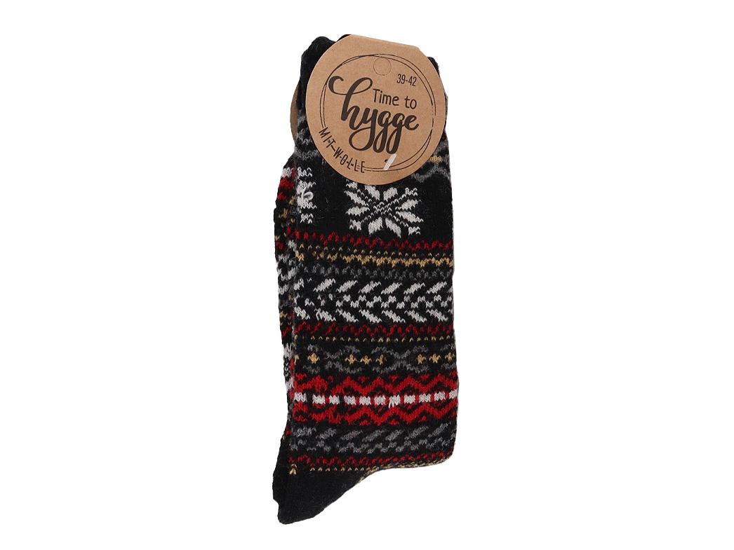 WoolFit� Time to Hygge Socken mit Wolle, schwarz