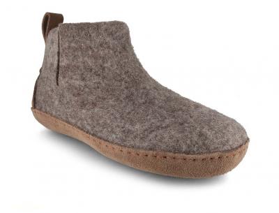 H�ttenschuhe aus Filz: WoolFit� Yeti, steingrau 