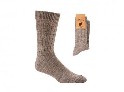 WoolFit Alpaka Socken, maschinenwaschbar, beige