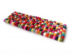 WoolFit� Filzkugeln Tischdeko 15*45cm, bunt